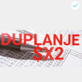 duplanje $X2