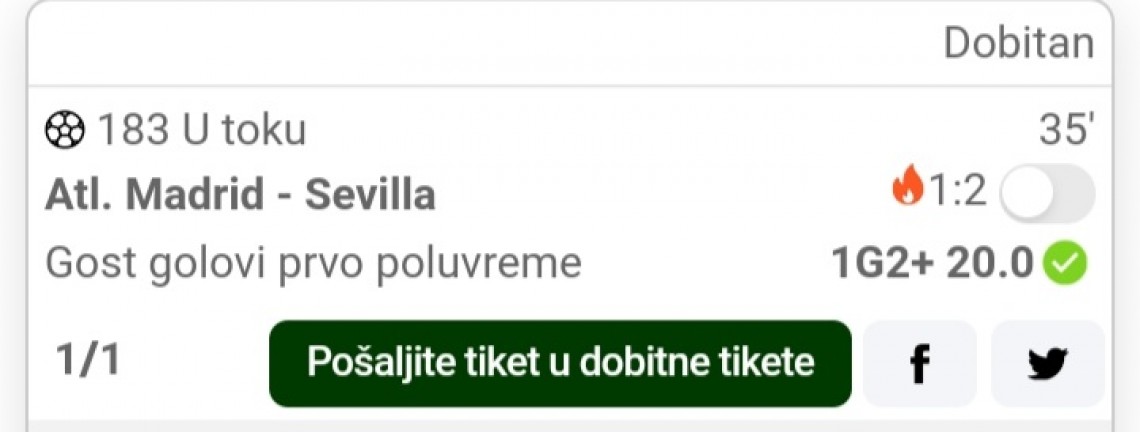 ljubi baba tiket da prodje