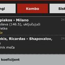 Današnji dubl, OLy-Milano, olimpijakos je na prosjeku koseva 153,5 po susretu u Euroligi, a kada igra kući taj prosjek je 149,1, dok me Milano ove godine iznenađuje mečevima na jako mali broj koseva, Milano je na prosjeku 144,5 dok u gostima imaju prosjek 141,3.<br />Po ovim pokazateljima malo rizičan tip ali sam uzeo u obzir da je na zadnja dva meča između ova dva tima bilo 165 i 169 koseva.<br /><br />Shapovalova sam gledao njegova zadnja dva meča igra jako dobro, motivirano, sa jako dobrim servisom gdje dozvoljava jako mali broj poena protivniku i po meni je ovo čak tip za singl i malo veće novce.<br /><br />Izvinite na malo dužem postu.<br />Sretno!<br />Kladionica wwin.