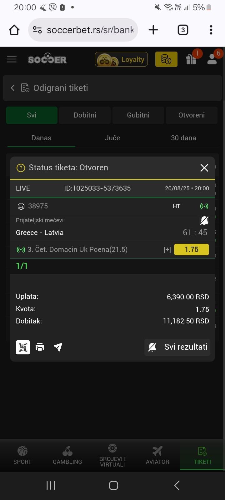 Tiket br 7.