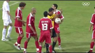 The longest penalty taken ever 6 attempts Tunisia vs Serbia (Olympics 2004)